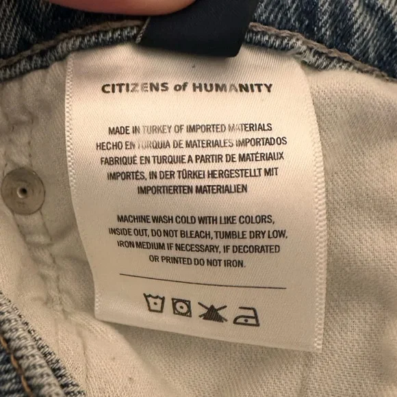 Citizen of Humanity Vidia Wide Leg Bootcut Flare Medium Wash Jeans Size 29 - Picture 10 of 11